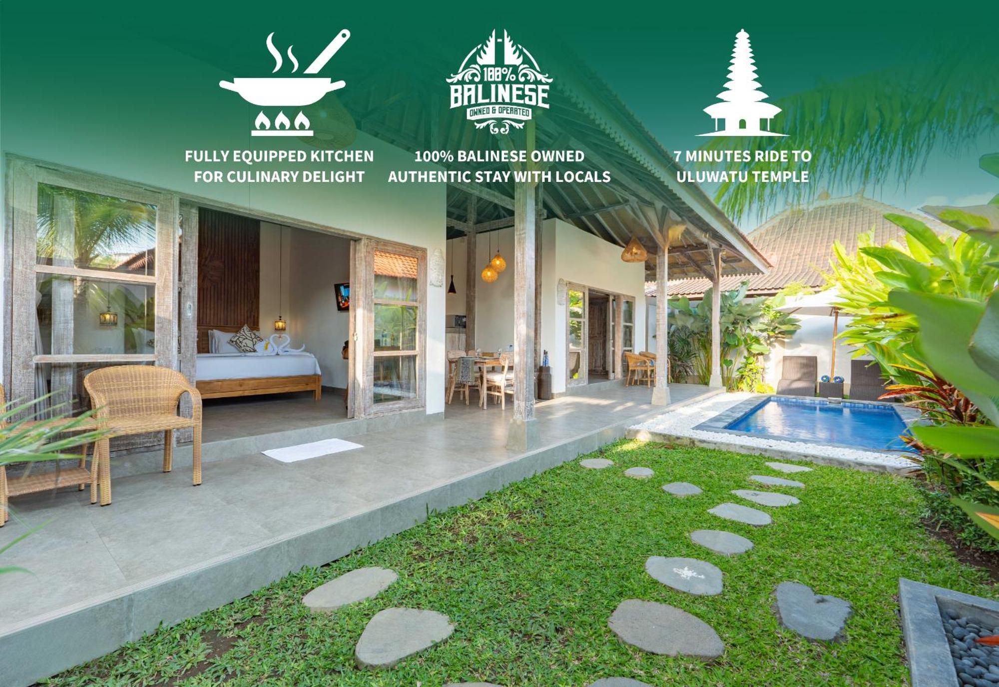 Rain Villa Uluwatu By Bukit Vista Eksteriør billede